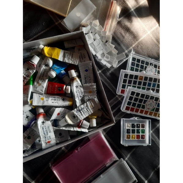 Pocket màu nước maries 36 màu 0.5ml