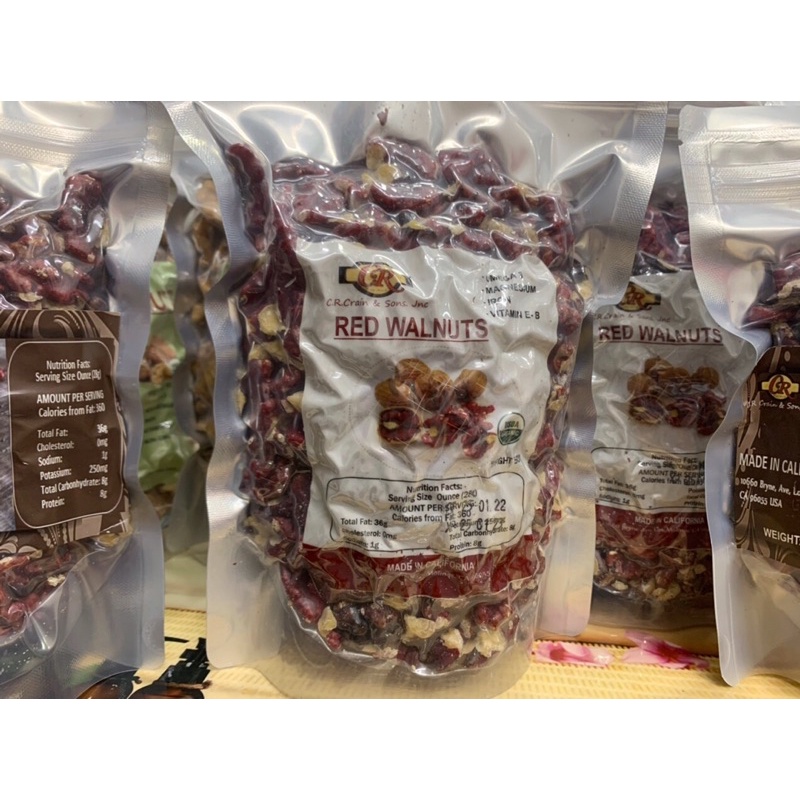 Hạt óc chó đỏ 500g