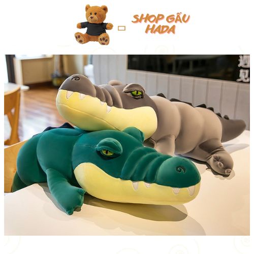 Gối Ôm Cá Sấu Chúa - Gấu Bông Cá Sấu Dài Size Siêu To Vải Nhung Mịn Misino Hàn Quốc Cao Cấp Dành Cho Bạn Bè Người Thương