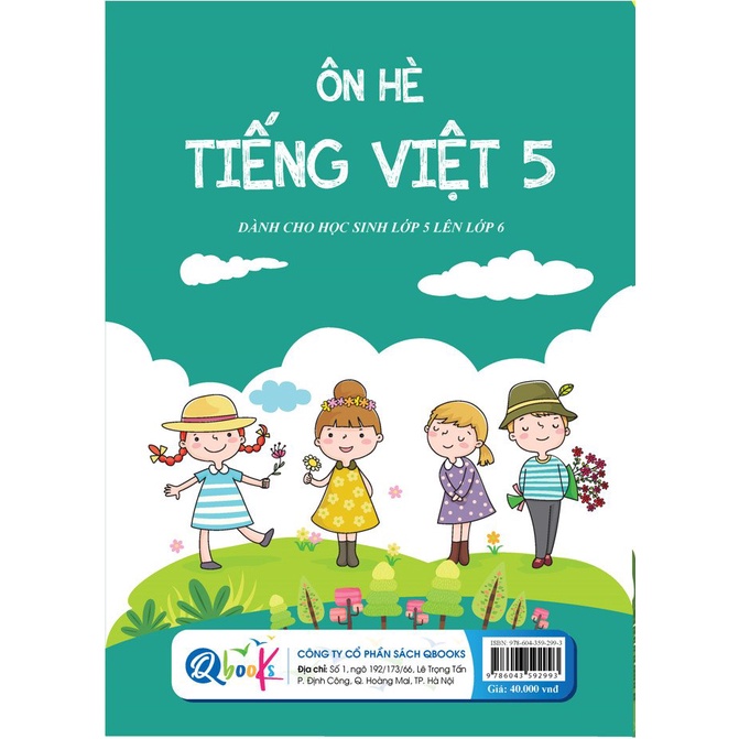 Sách Ôn hè Toán và Tiếng Việt lớp 5