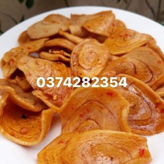 100gram tai heo chiên bơ sốt mắm hành 5k