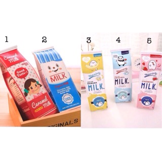 Combo 100 hộp bút sữa chia đều 5 mẫu 1650k