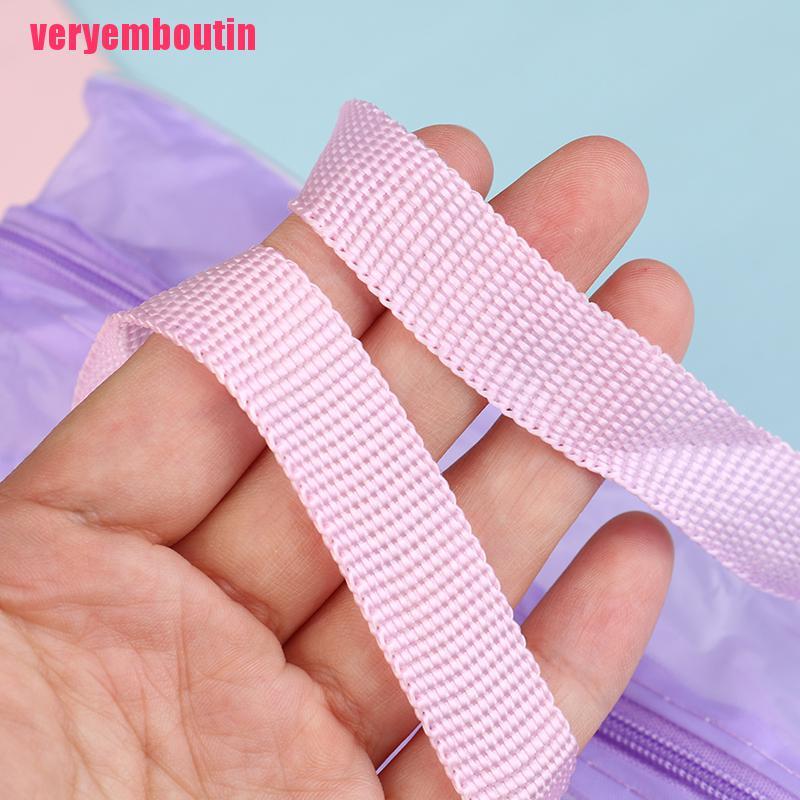 Túi Nhựa PVC Trong Suốt Đựng Đồ Trang Điểm Đi Du Lịch