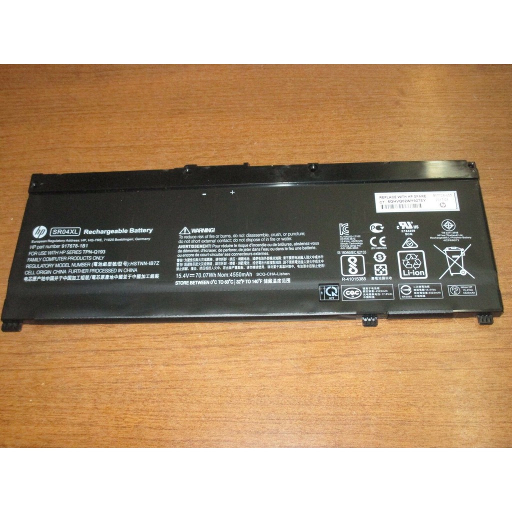 Pin Laptop HP Pavilion 15-CB Type SR04XL