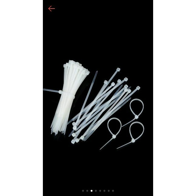 Dây rút nhựa, dây lạt thít nhựa đủ kích cỡ