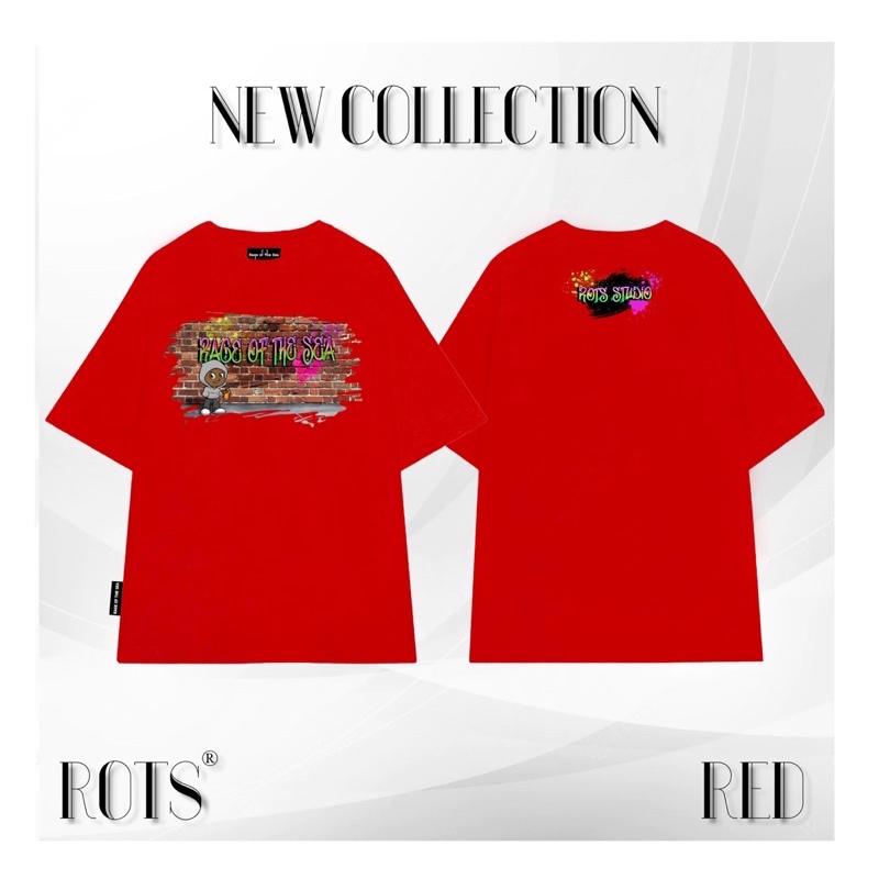 ÁO THUN UNISEX RAGE OF THE SEA  GRAFFITI