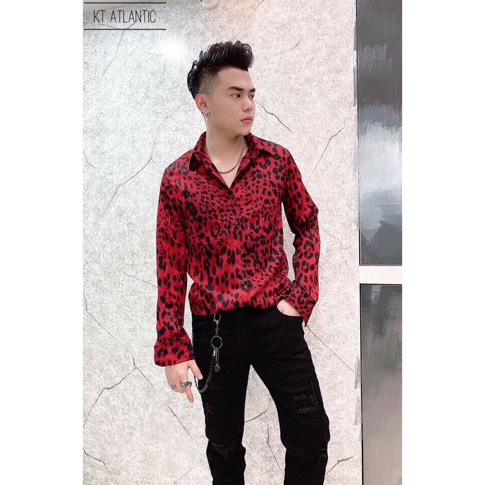 ÁO SƠ MI NAM NỮ TAY DÀI HOẠ TIẾT 3D LỤA CAO CẤP, ÁO SƠ MI NAM, ÁO SƠ MI NỮ, ÁO SƠ MI CẶP, HOẠ TIẾT LÁ FORM ÔM ĐẸP | BigBuy360 - bigbuy360.vn