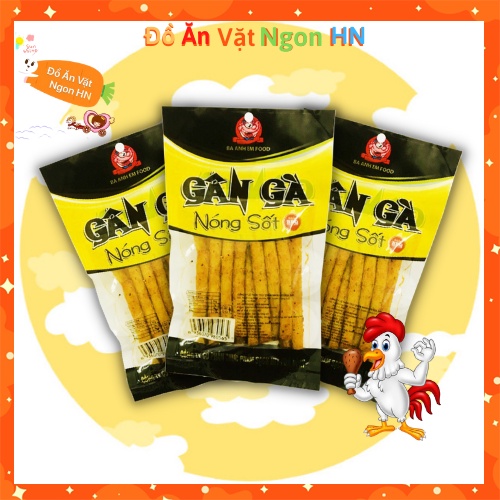 10 Gói Snack Gân Gà Nóng Sốt Đồ Ăn Vặt Cay Dai Ngon Hấp Dẫn Giá Rẻ