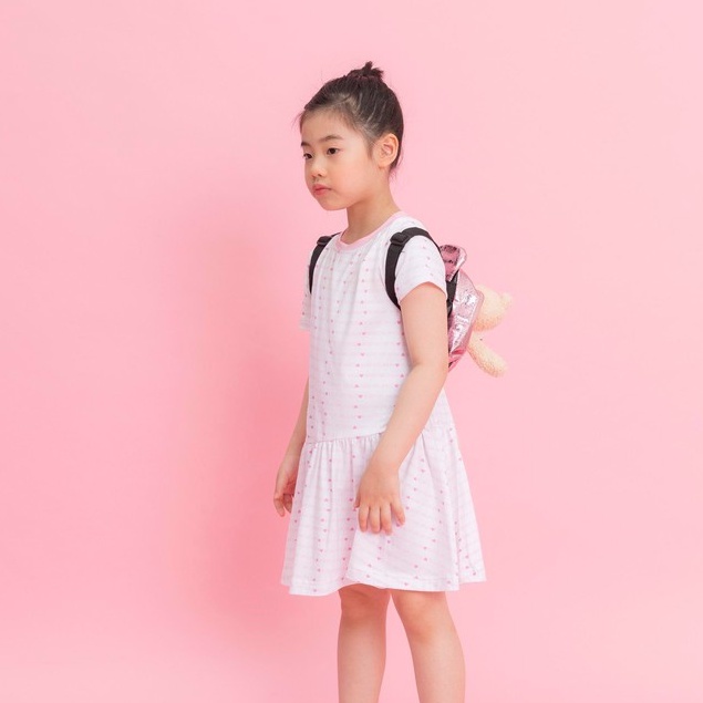 Váy thun JOOKYLI bé gái trái tim 43G0752