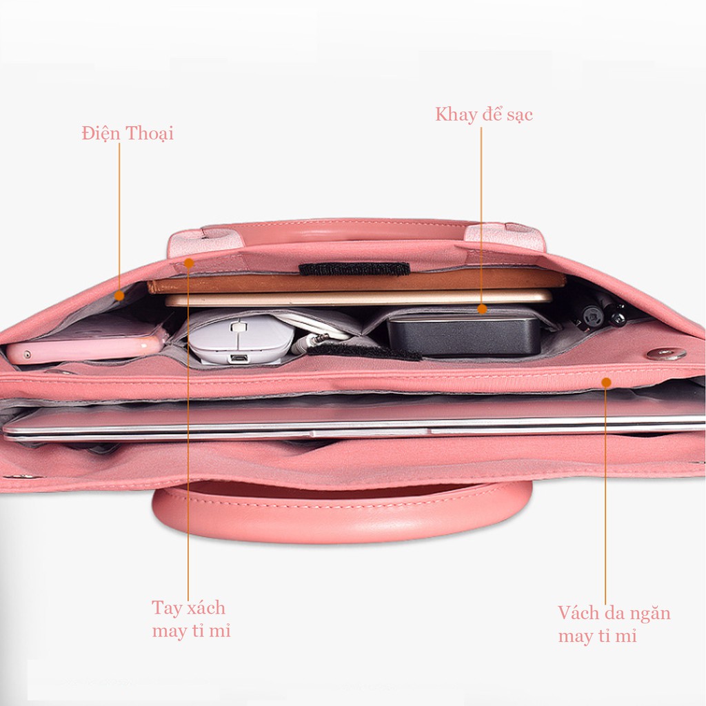 [Mẫu mới] Túi chống sốc Macbook, laptop mẫu mới da Surface chống xước, chống nước | BigBuy360 - bigbuy360.vn