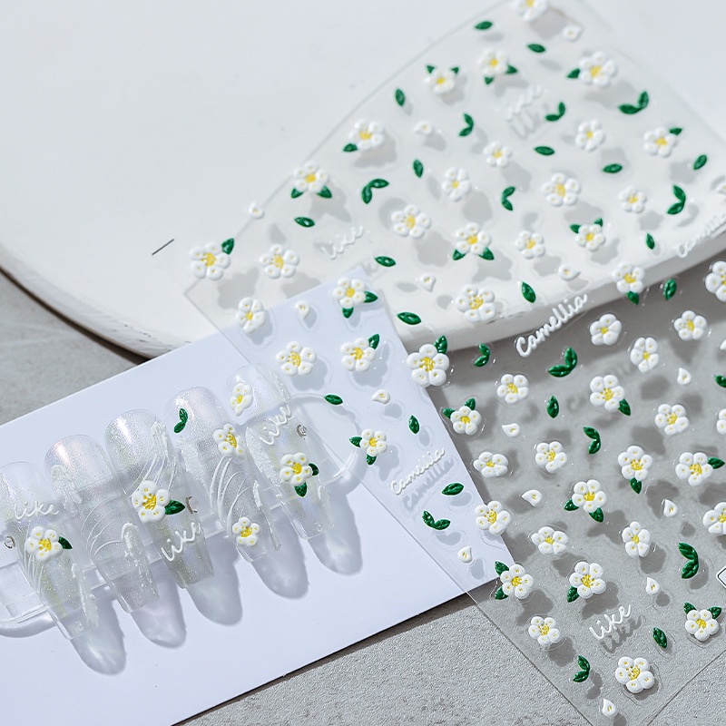 Miếng Dán Trang Trí Móng Tay Họa Tiết Núi Hoa TS-1564