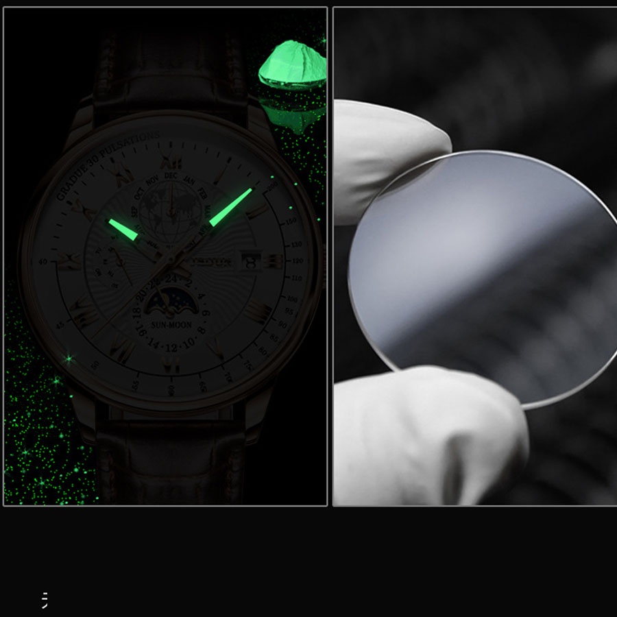 Đồng hồ nam chính hãng olevs, đồng hồ hàng hiệu, sang trọng