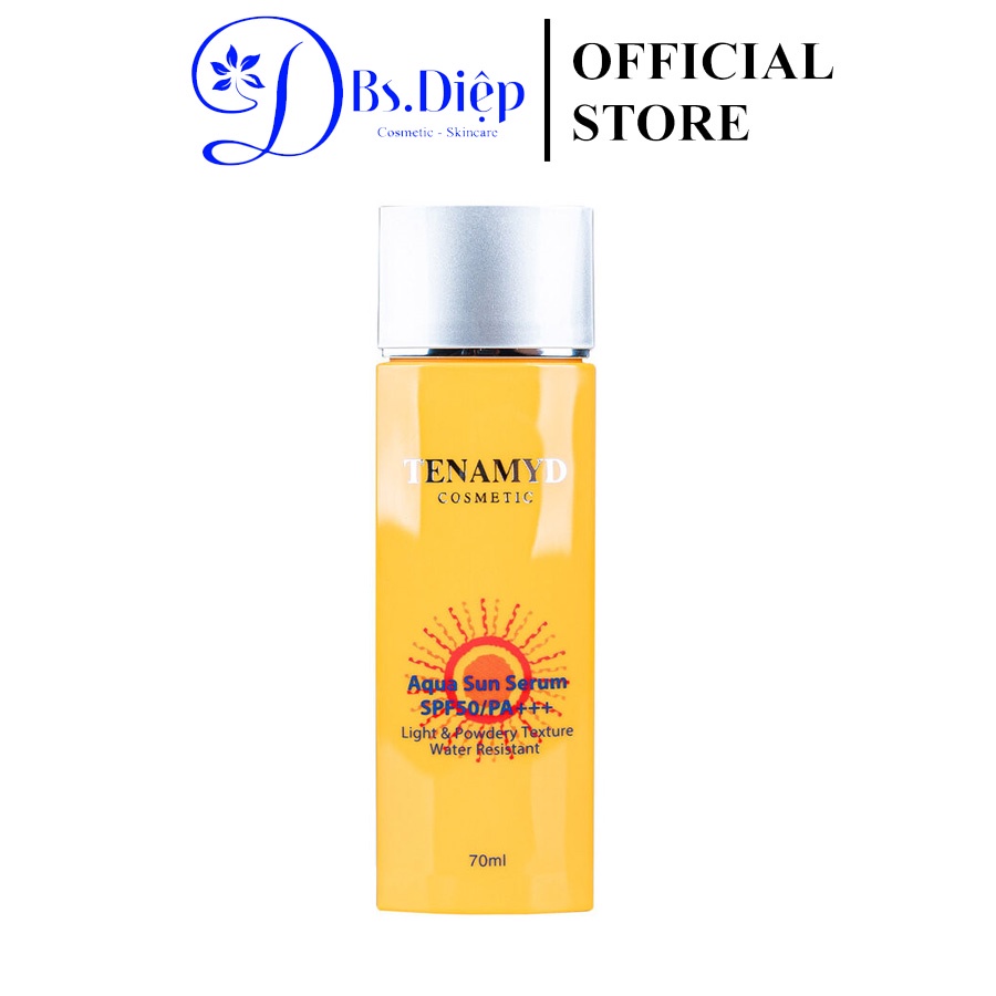 Tinh Chất Chống Nắng Tenamyd Dạng Nước SPF50/PA+++ 70ml Aqua Sun Serum SPF50/PA+++