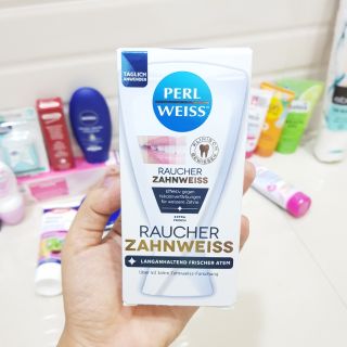 🌺🌺🌺Kem Đánh Răng Trắng Răng Perlweiss Cho Người Hút Thuốc, 50 ml