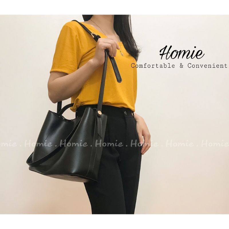 [Mã FAMAYWA giảm 10K đơn 50K] 🌿Freeship🌿Áo phông nữ Homie cộc tay, áo thun trơn cổ tim - A8623 | BigBuy360 - bigbuy360.vn