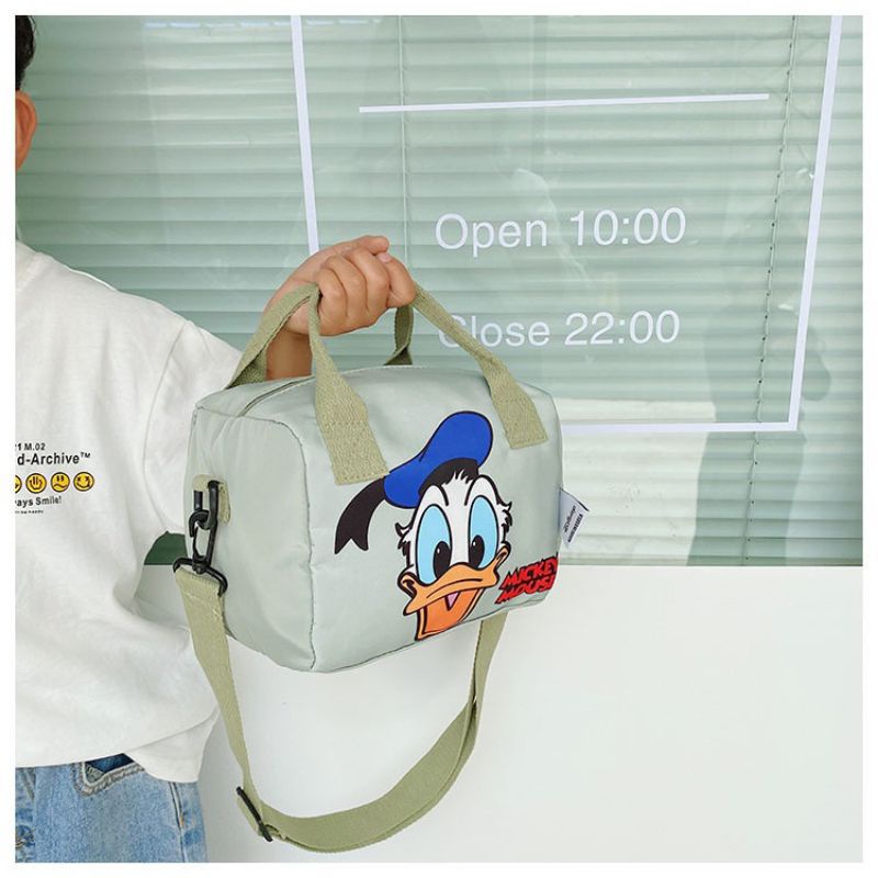 Túi đeo chéo túi xách thời trang mini dạng trống cho bé phong cách Hàn Quốc