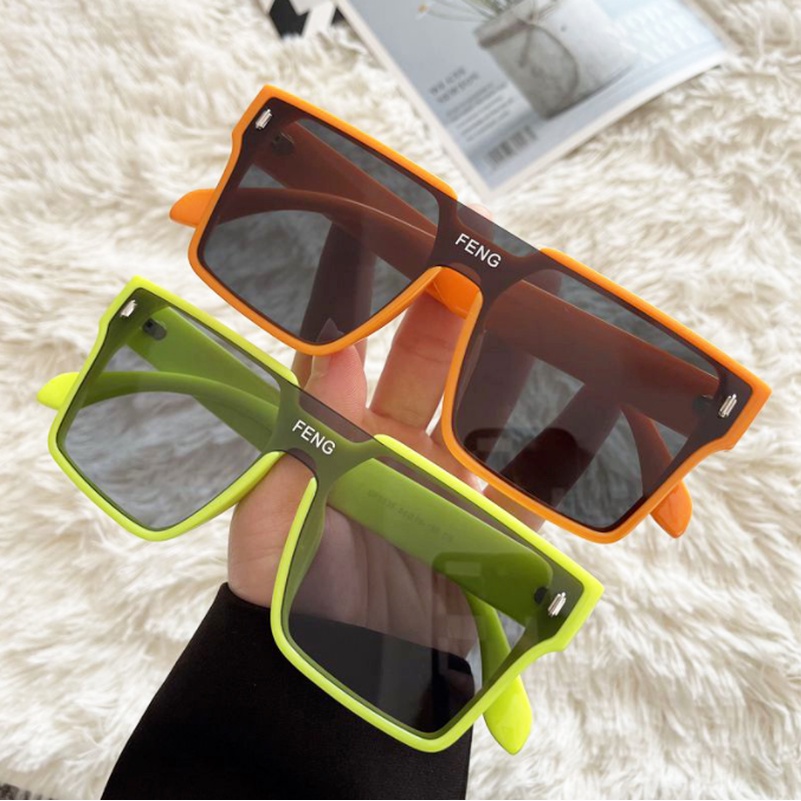 (KIQI-FASHION) COD Kính Mát Chống Tia Uv400 Thời Trang Hàn Quốc 2022 Dành Cho Nam Và Nữ