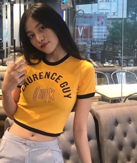 Croptop Laurence Guy thun cực xịn