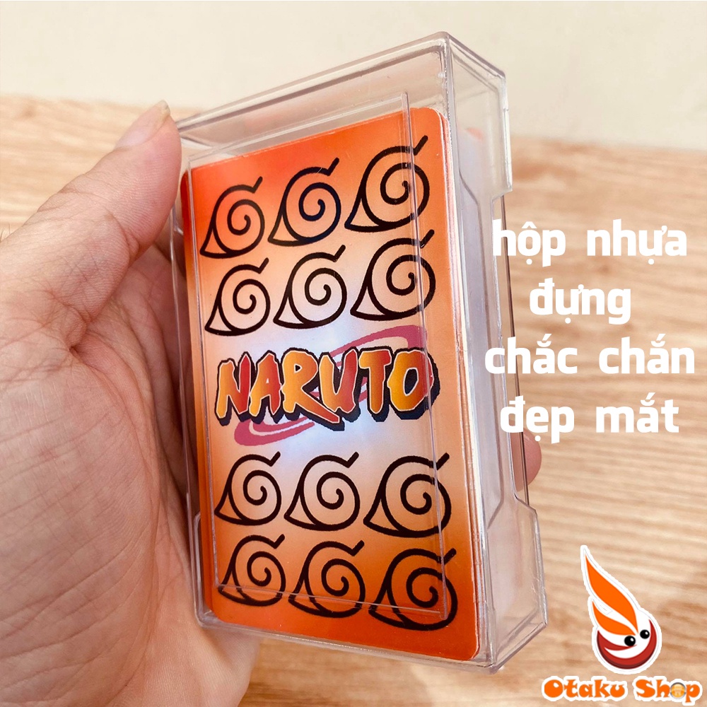 Bài tây Anime Naruto dùng chơi bài Poker, tú lơ khơ boardgame chuyên dành cho Otaku