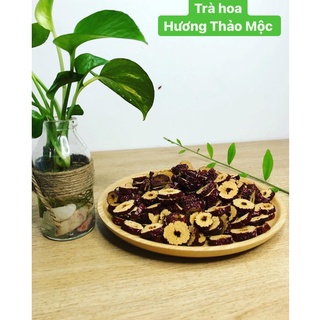 Táo Đỏ Thái Lát (Nấu Chè Dưỡng Nhan, Uống Trà Thảo Mộc) - Hương Thảo Mộc