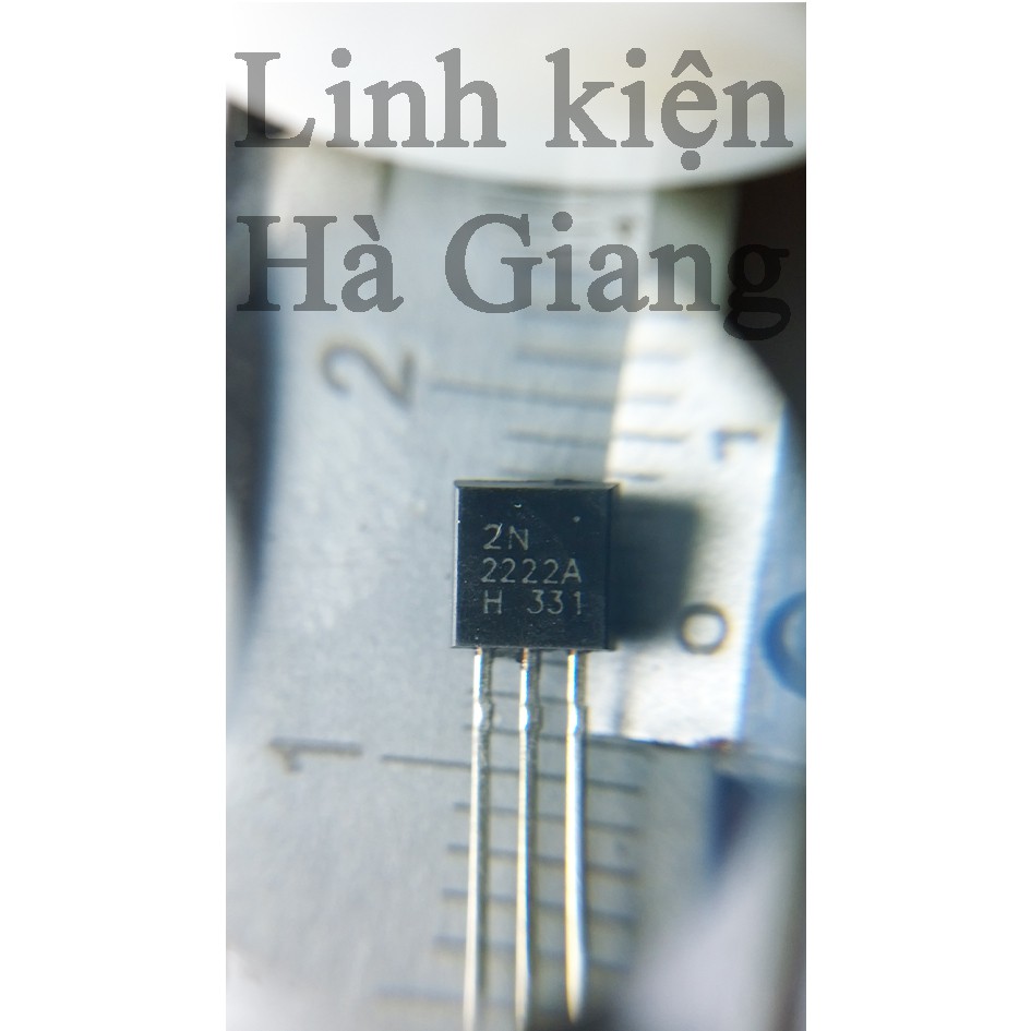 5 chiếc transistor 2n2222 BJT chân cắm dip To18