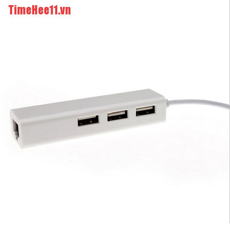【TimeHee11】USB 2.0 To LAN/RJ45 Gigabit Ethernet Network Adapter 3 USB 2.0 Por | BigBuy360 - bigbuy360.vn