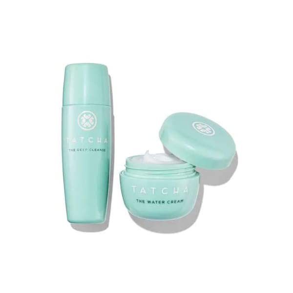 Tatcha - Set Dưỡng Da 2 Món Tatcha Water Cream Deep Cleanse Mini Travel Set Sephora Beauty Insider