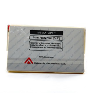 Giấy note vàng, giấy ghi chú các size