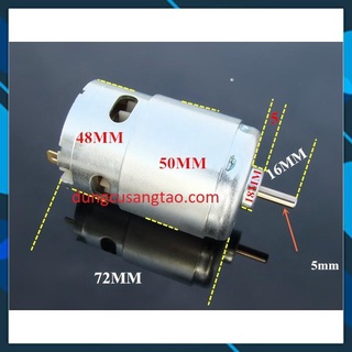 Motor 895 24v 2 bạc đạn cao cấp tốc độ chậm. tốc độ cao 10000-20000rpm