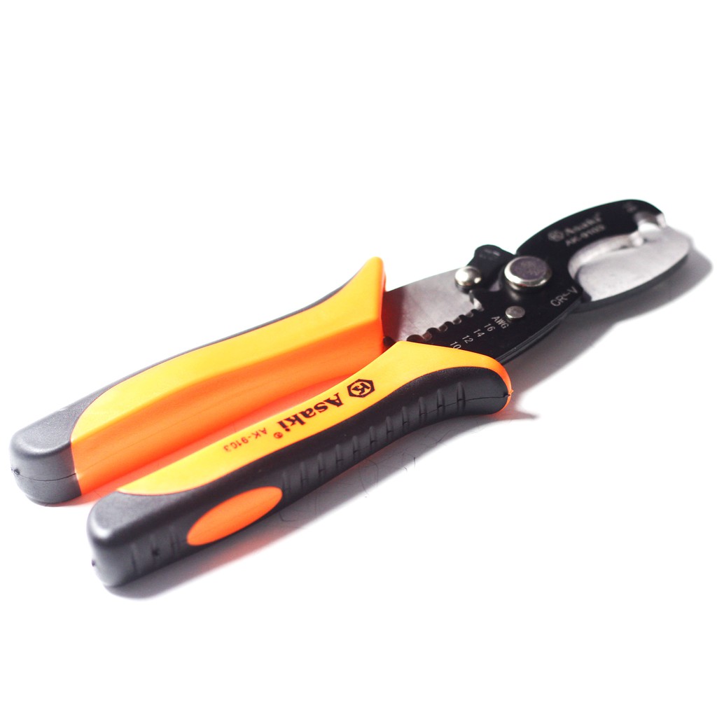Kìm Đa Năng Asaki AK-9103 (Kìm Cắt-Kìm Tuốt Dây)