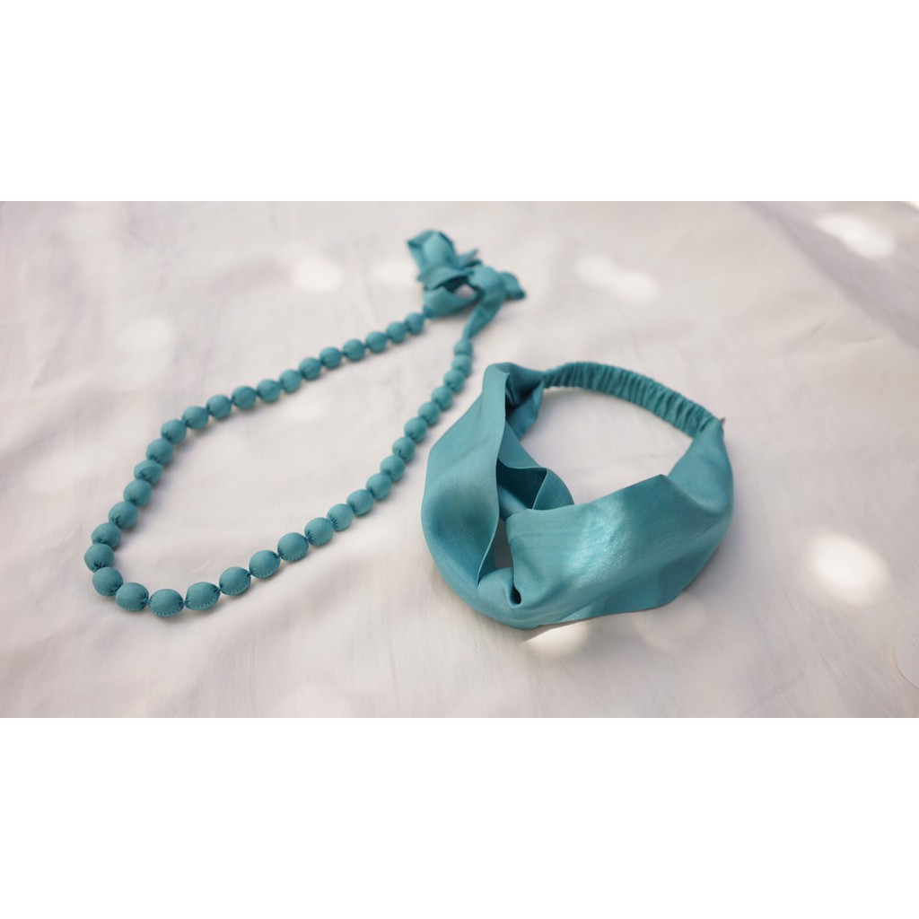 Vòng Lụa 100% Silk, Vòng Thắt Nơ Xinh, Mềm Mại, Tôn Dáng