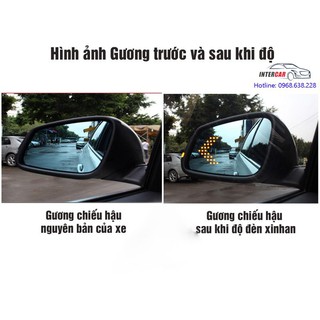 Bộ đèn led xi nhan gương hình mũi tên