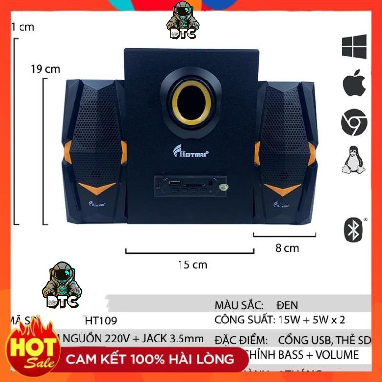 Loa bluetooth máy tính vi tính để bàn bass mạnh mini cây để bàn mini đẹp chất có dây giá rẻ DTCstore99