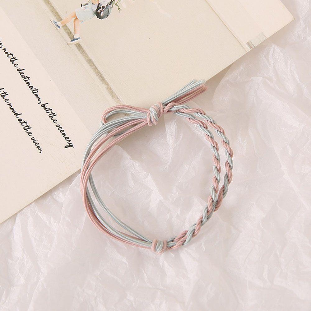 Dây Buộc Tóc Dệt Tay Xinh Xắn Dành Cho Nữ|Bộ Dụng Cụ 4 Trong 1 Đa Năng Tiện Lợi