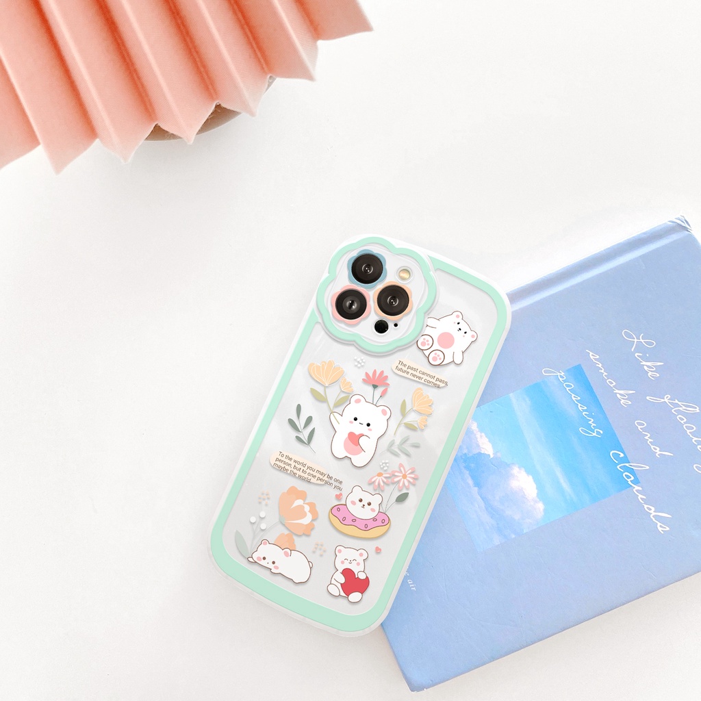 Ốp lưng iphone camera hoa donut bear 6/6plus/6s/6splus/7/7plus/8/8plus/x/xs/11/12/13/14/pro/max/promax/plus/shin/case