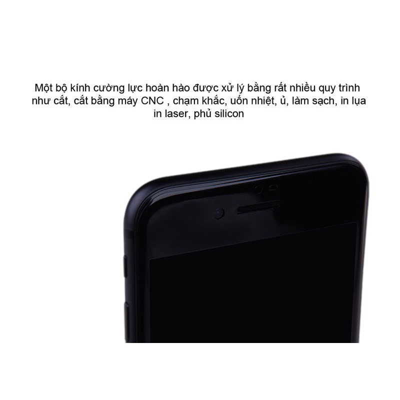 Kính cường lực Nillkin 3D CP+ Max dành cho Iphone 7/  7 Plus/ Iphone 8 / 8 Plus