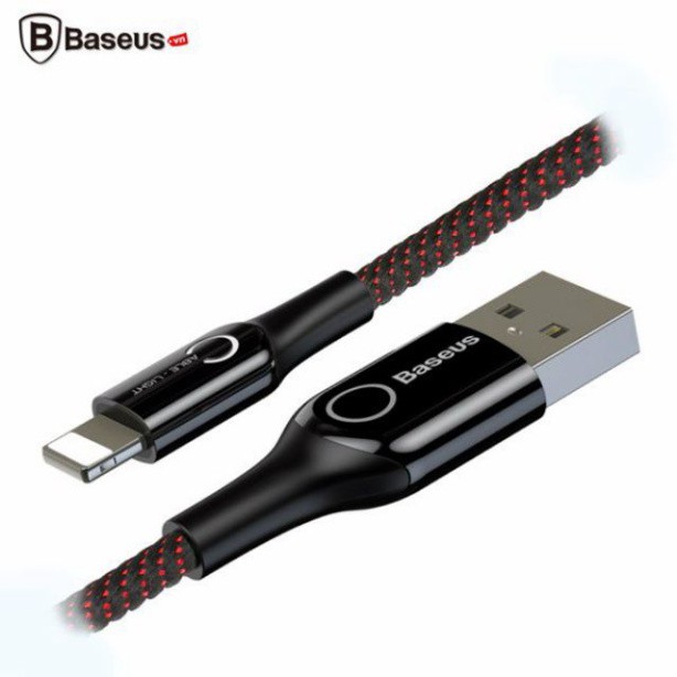 Cáp sạc baseus tự ngắt iphone sạc nhanh 2.4A