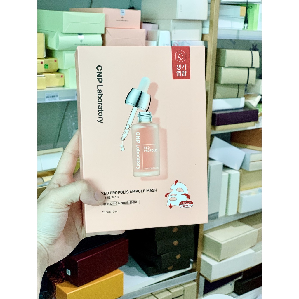 Miếng Mặt Nạ Dưỡng Ẩm CNP Laboratory Ampule Mask 25ml - Dưỡng Chuyên Sâu, Làm Trắng Da 💓💓
