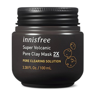 Hàng Korea - Mặt nạ đất sét Super Volcanic Pore Clay Mask 2X 100ml