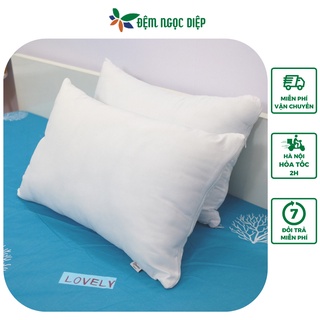 Ruột gối bông sợi giá rẻ 1 chiếc kích thước tiêu chuẩn 45x65 cm