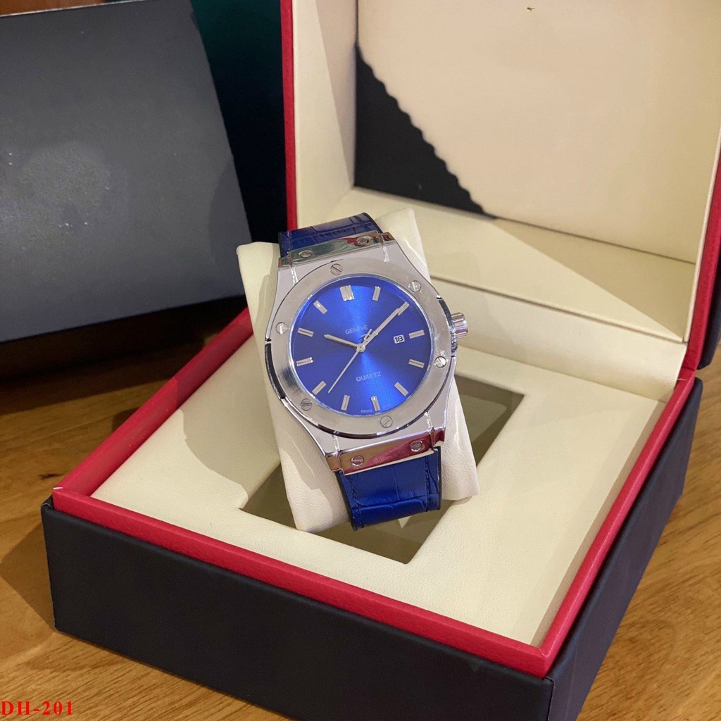(Hubot.viền trơn)  [Hàng đẹp] Đồng hồ nam Hubot - Bản classic máy pin - Fullbox tặng vòng tay - Bảo hành 12 tháng | BigBuy360 - bigbuy360.vn