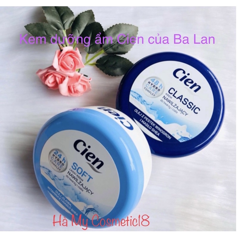 Kem dưỡng ẩm Cien của Ba Lan