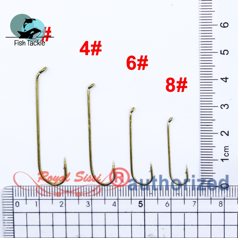 Bộ 10 Móc Câu Cá Giả Dài Nhiều Màu Sắc