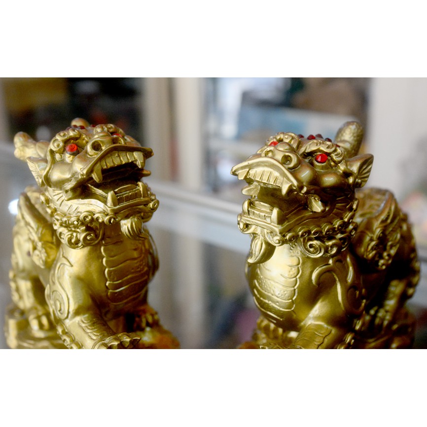 Cặp tượng Tỳ Hưu phong thủy,chiêu tài lộc cao 12cm