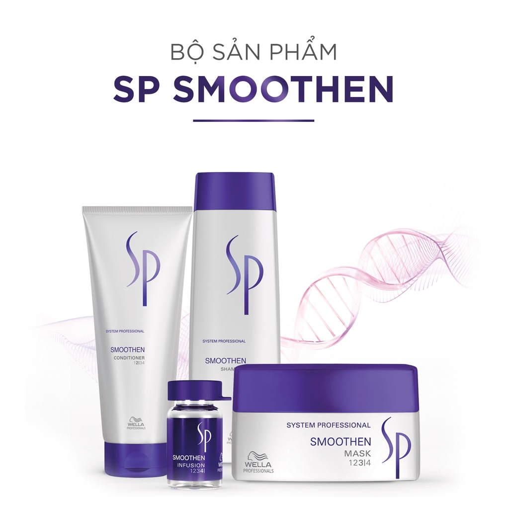 Dầu Gội System Professional Smoothen Làm Mượt Tóc, Giúp Bề Mặt Tóc Sáng Bóng, Mềm Mại 250ml/1000ml