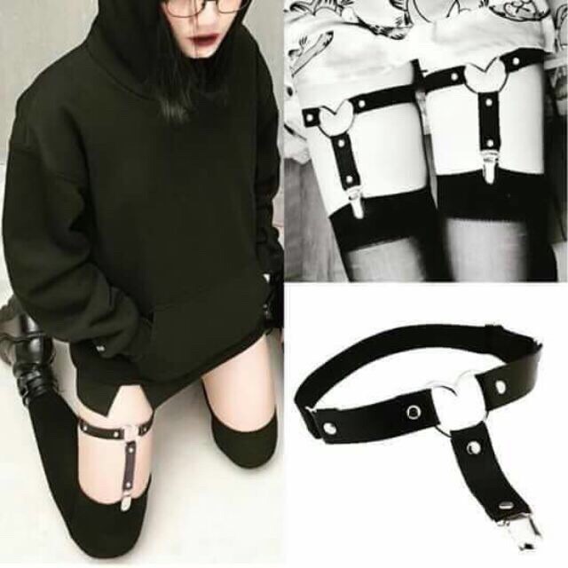 Choker đùi trái tim, phong cách sexy, Gothic Nhật Bản | BigBuy360 - bigbuy360.vn