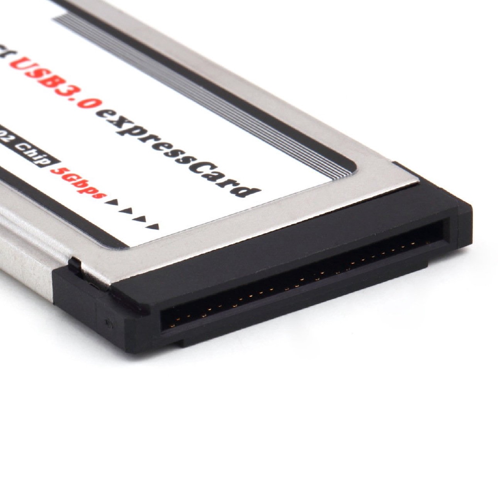 E High Full Speed Express Card Expresscard to USB 3.0 2 Port Adapter Converter