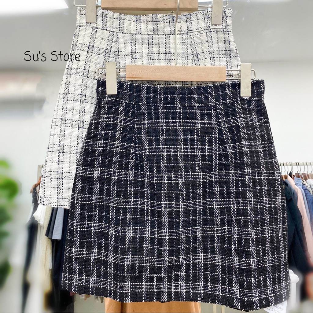 Chân váy dạ tweed dáng chữ A CV151 SUSTORE | BigBuy360 - bigbuy360.vn
