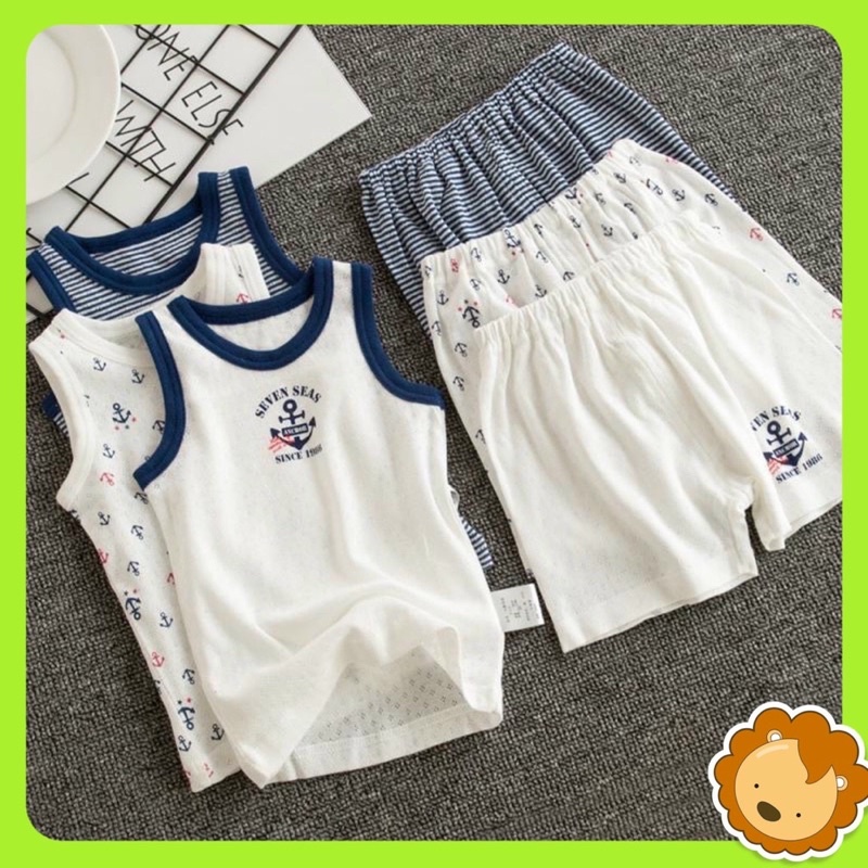 QUẦN ÁO THUN BA LỖ COTTON CAO CẤP CHO BÉ - MNEO