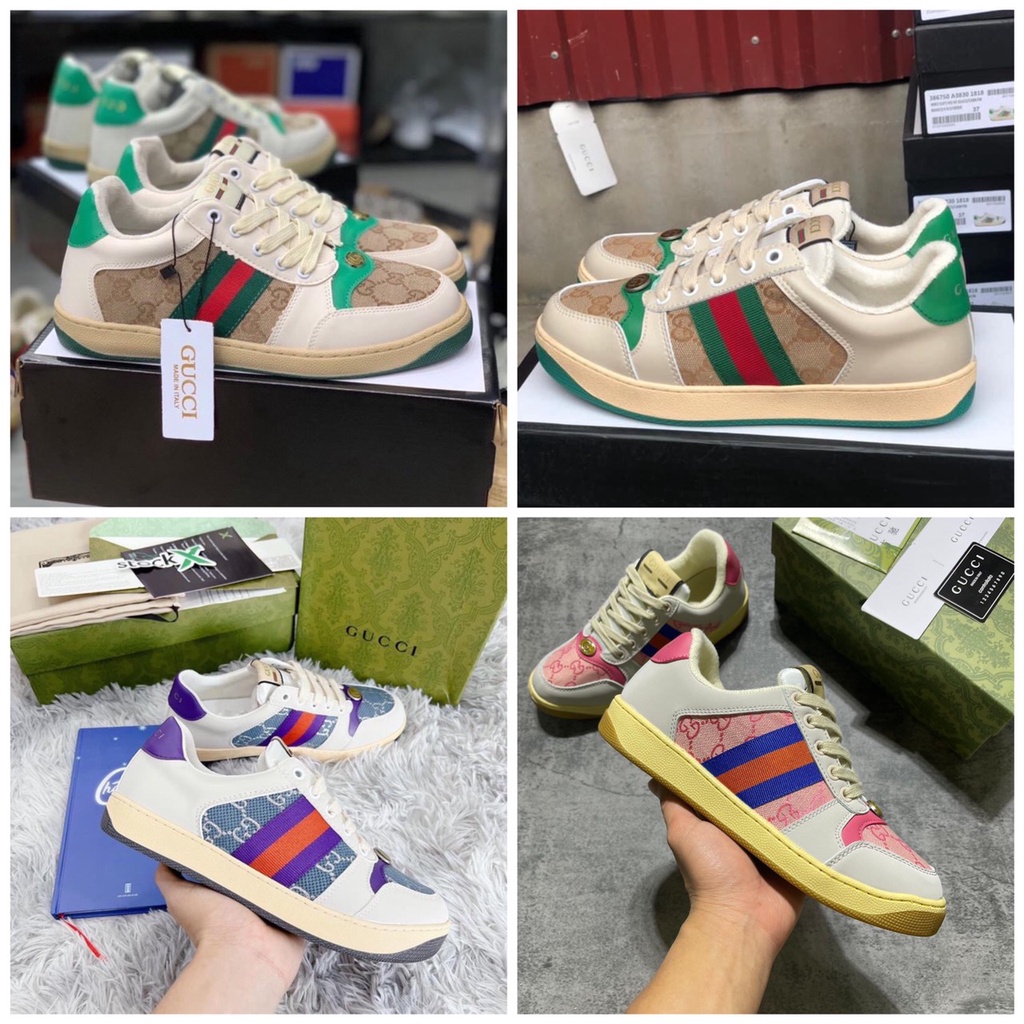 Giày guci sơn tùng hải tú qc rep Full màu  Hàng chuẩn Uy Tín Giày Sneakers độc quyền GCVN